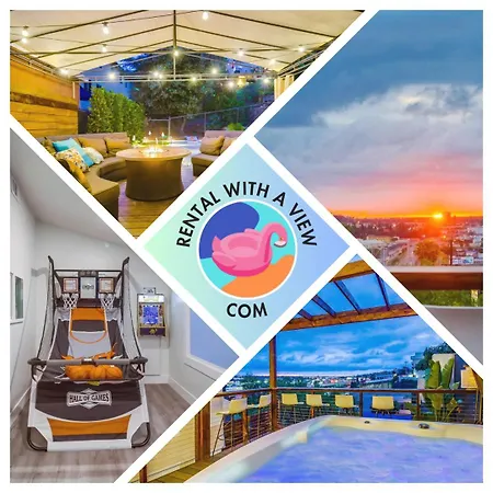 New! Great Escape 3 W/ Views, Hot Tub, Games, Safari Tent, Golf